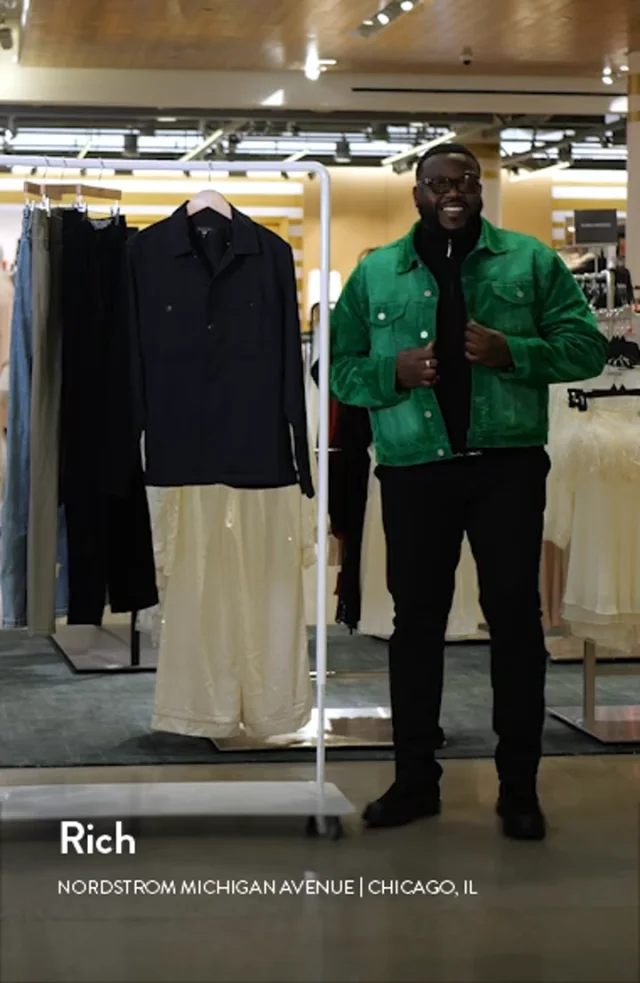 rag & bone Hyde Wool Blend Twill Shirt Jacket | Nordstrom