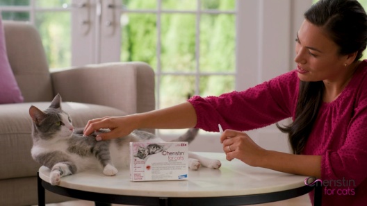 Cheristin Flea Spot Treatment for Cats, over 1.8 lbs