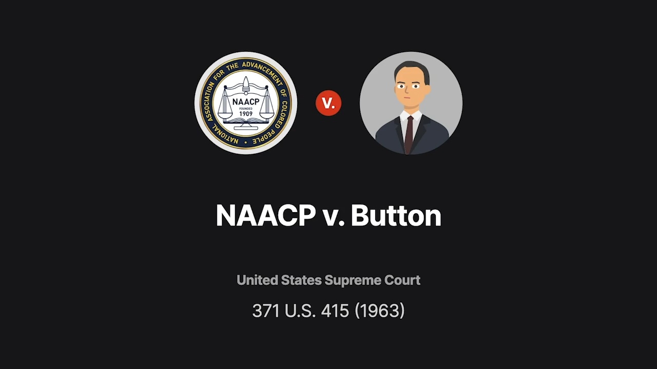 NAACP v. Button