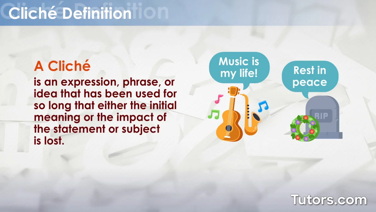 Cliches, Paradoxes & Equivocations: Definitions & Examples - Video