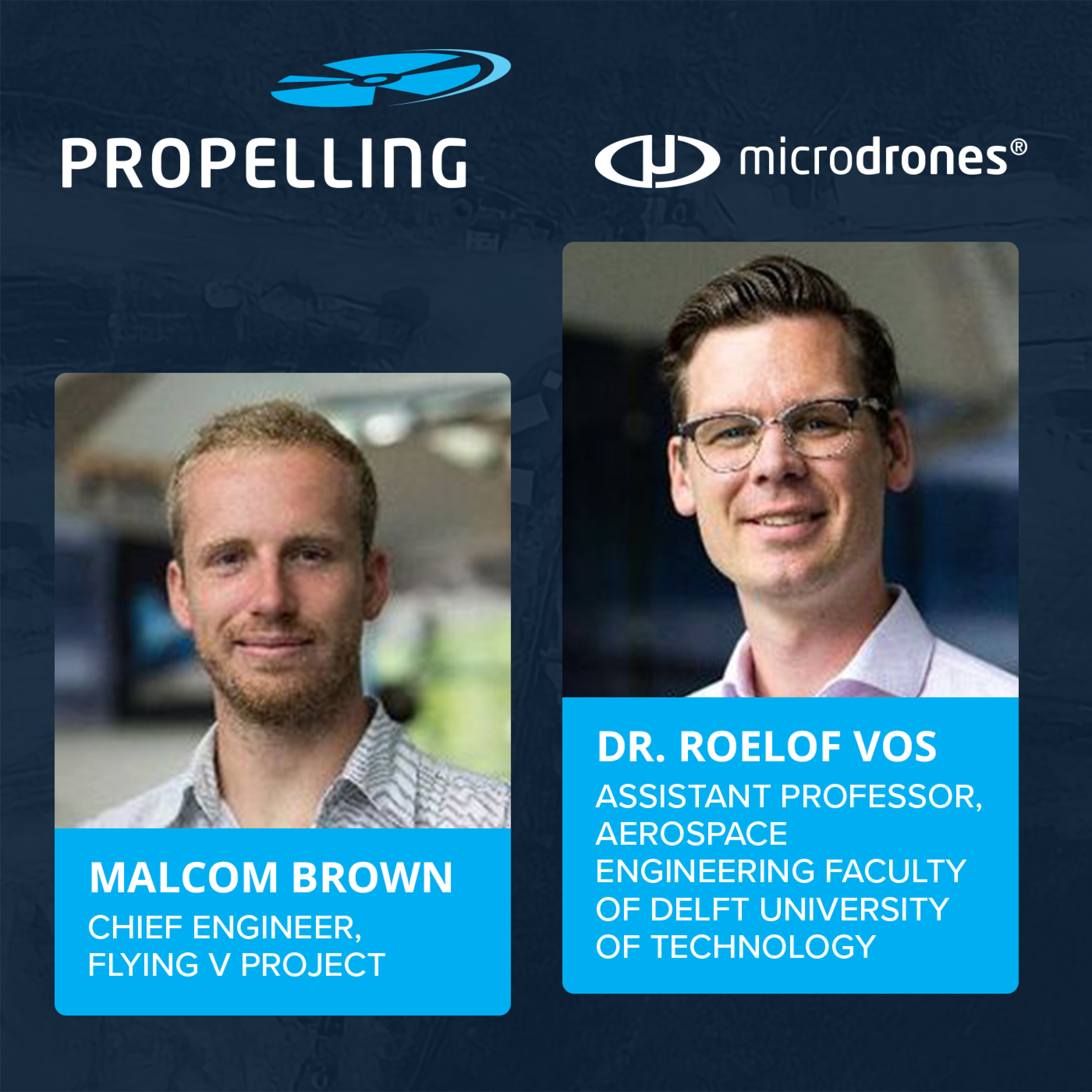 Propelling by Microdrones