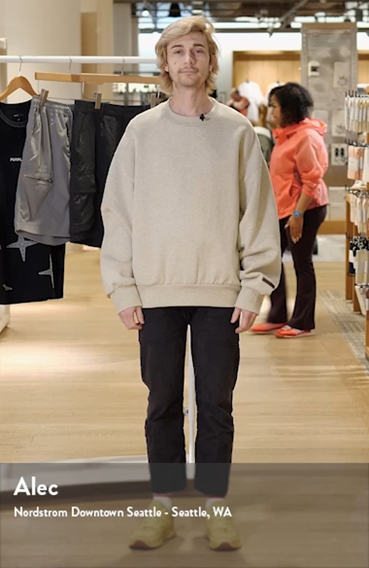 Classic Fit Logo Graphic Sweatshirt