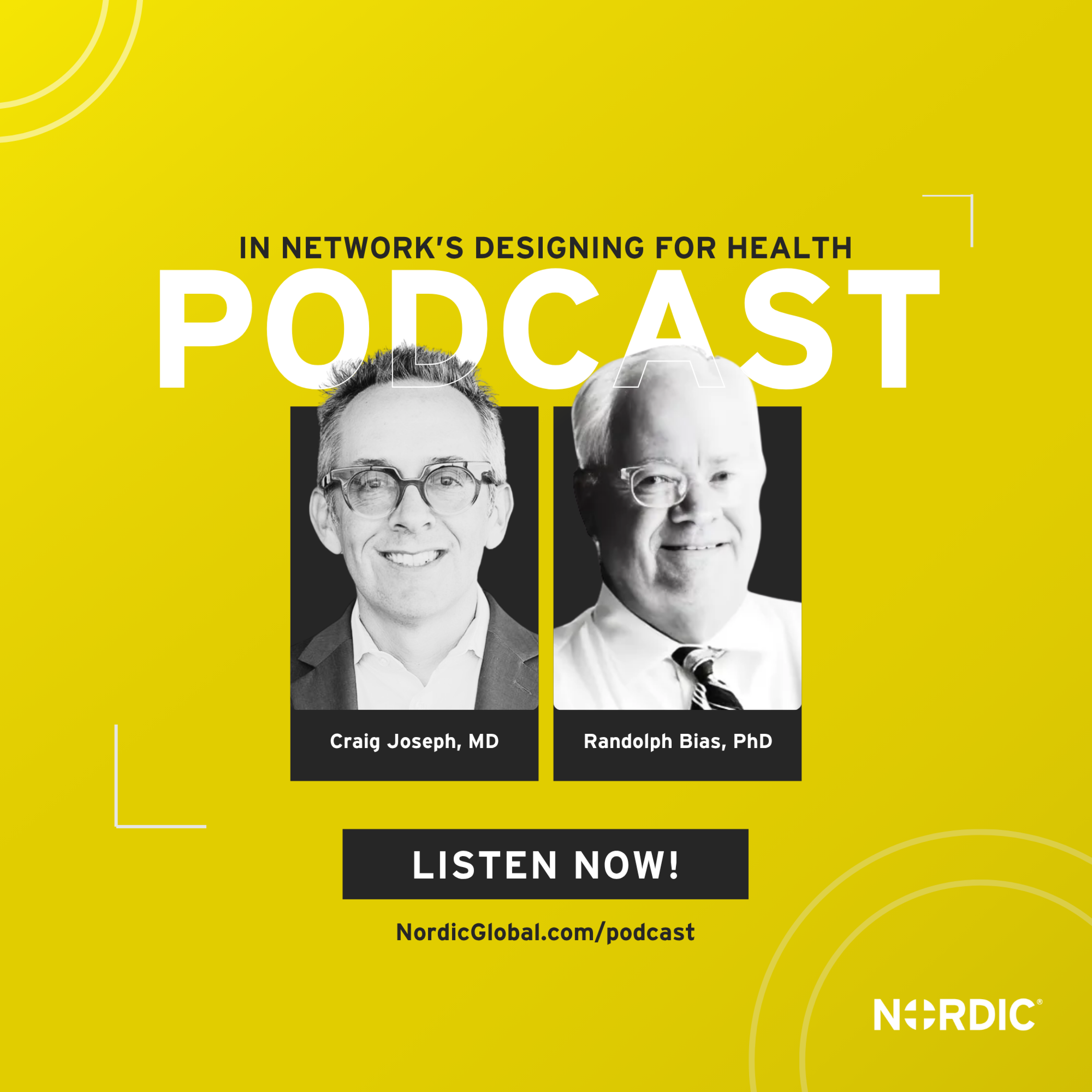 Designing for Health: Randolph Bias, PhD | Founder and CUO at UXonSpec | Usability, UX, and patient retention in healthcare episode artwork