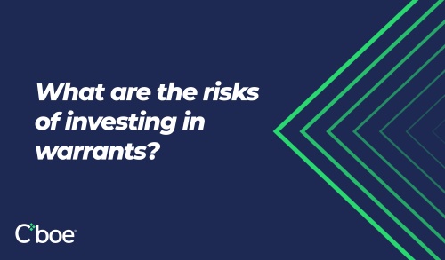 What are the risks of investing in warrants