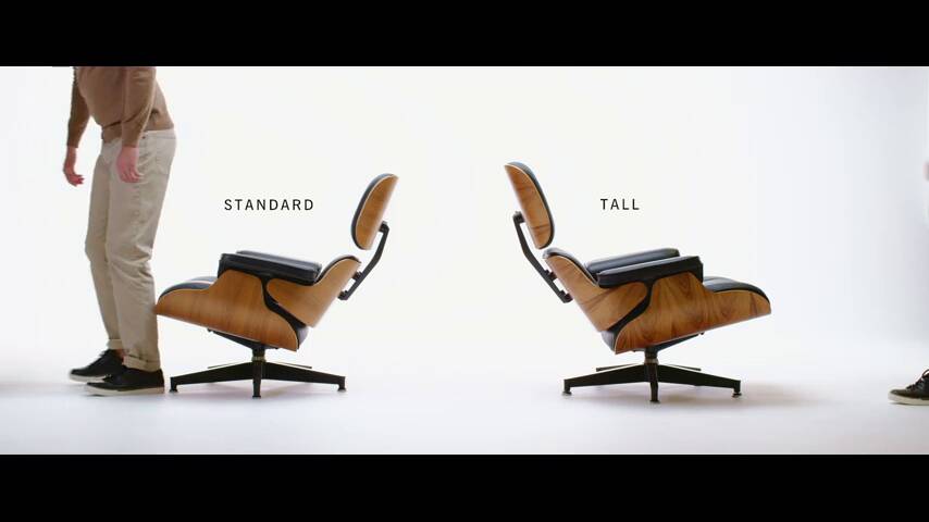 eames lounge chair and ottoman