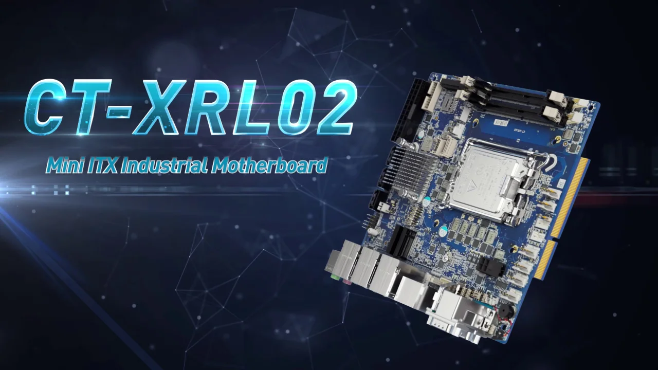 CT-XRL02 Mini-ITX Industrial Motherboard with LGA 1700 Socket