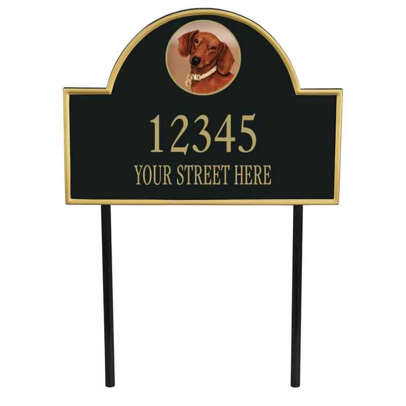 Offers Golden Retriever Address Sign, Dog Address Sign, Golden Retriever, Address Sign, Metal Address Sign, Yard Marker, Home Address