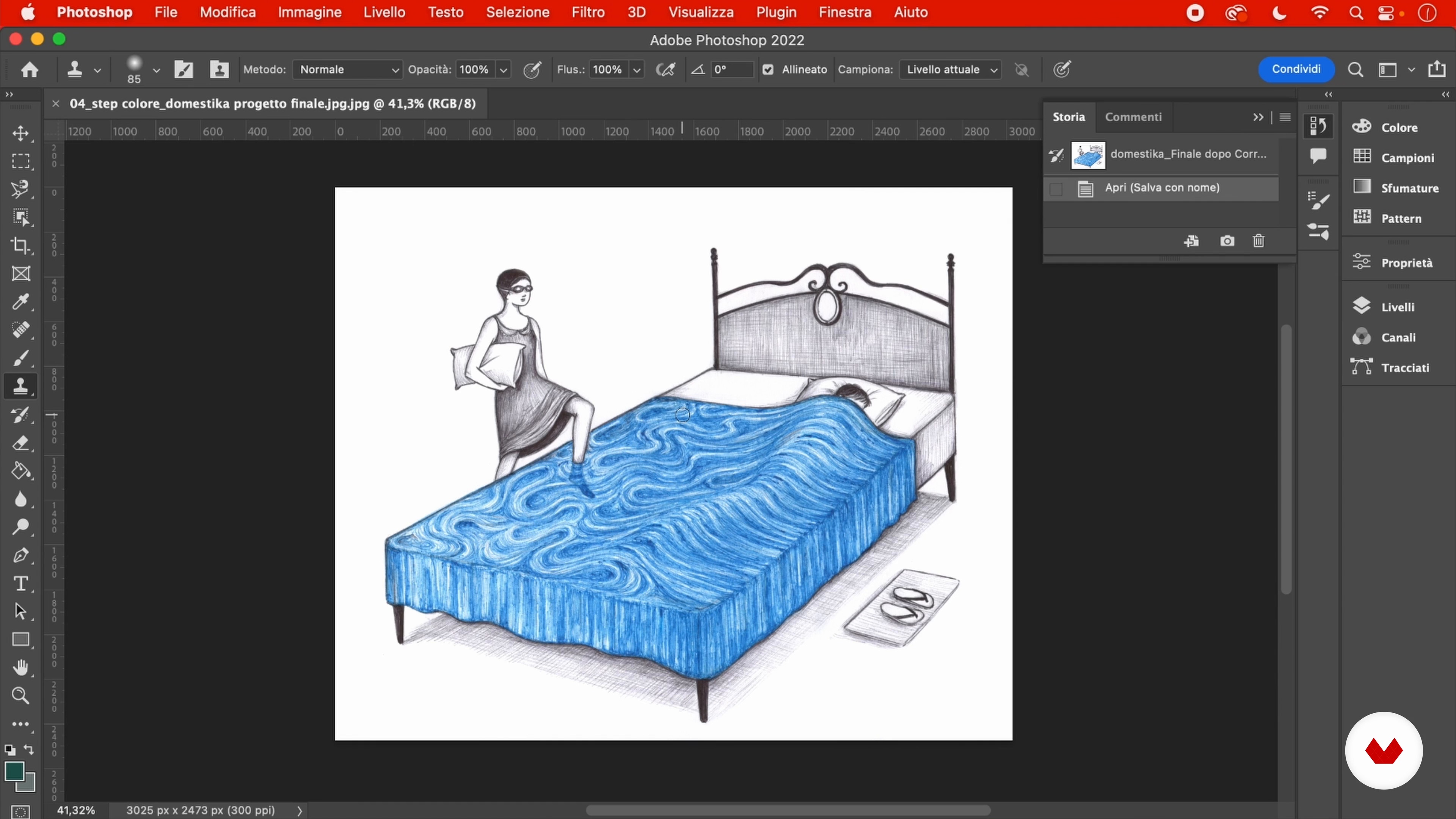 Digitization and Retouching