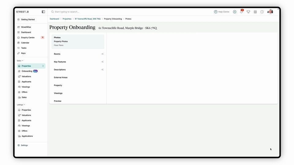 AI Property Onboarding video walkthrough