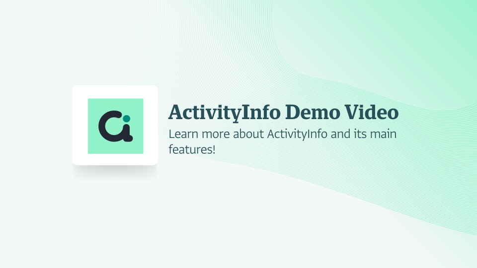 ActivityInfo Pricing, Alternatives & More 2025 | Capterra
