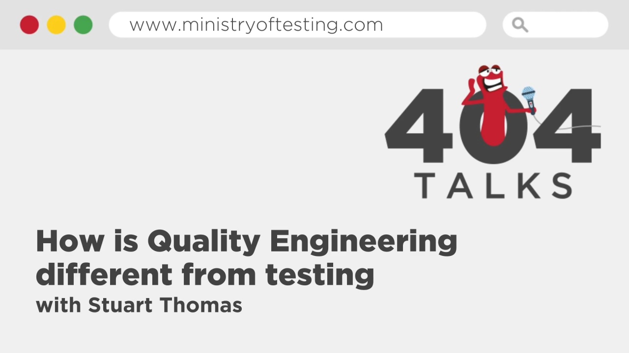 How is Quality Engineering different from testing? image