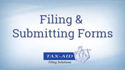 Walkthrough – Filing and submitting forms