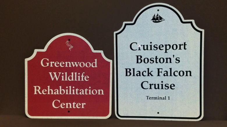 Reflective Palladio Signs