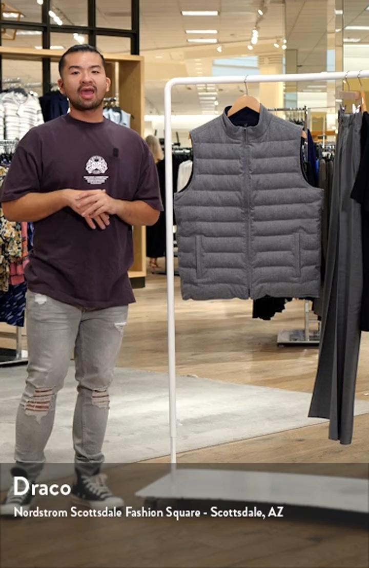 Peter Millar Crown Crafted Whistler Reversible Quilted Vest