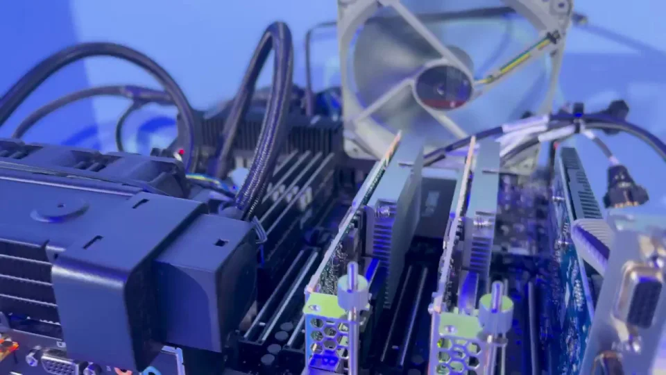 LMS Demos PCIe 5.0 on Agilex-powered ÜberNIC at Intel Vision