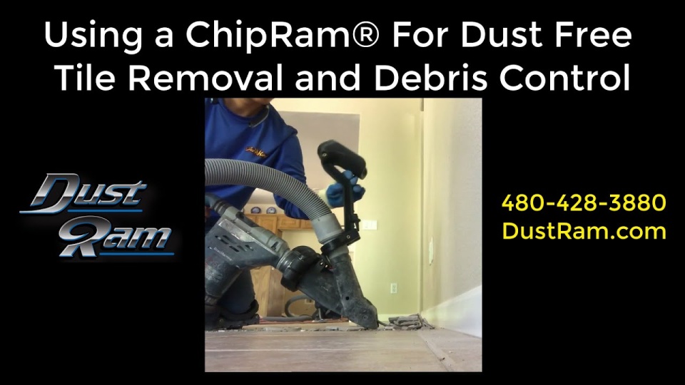 Videos Dustless Tile Removal DustRam® Houston, TX