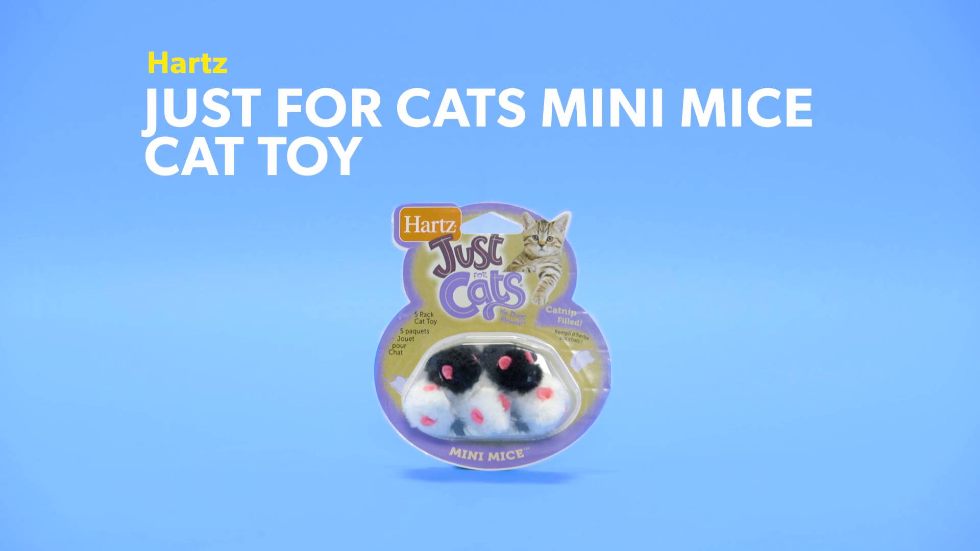 Hartz just for cats mini clearance mice