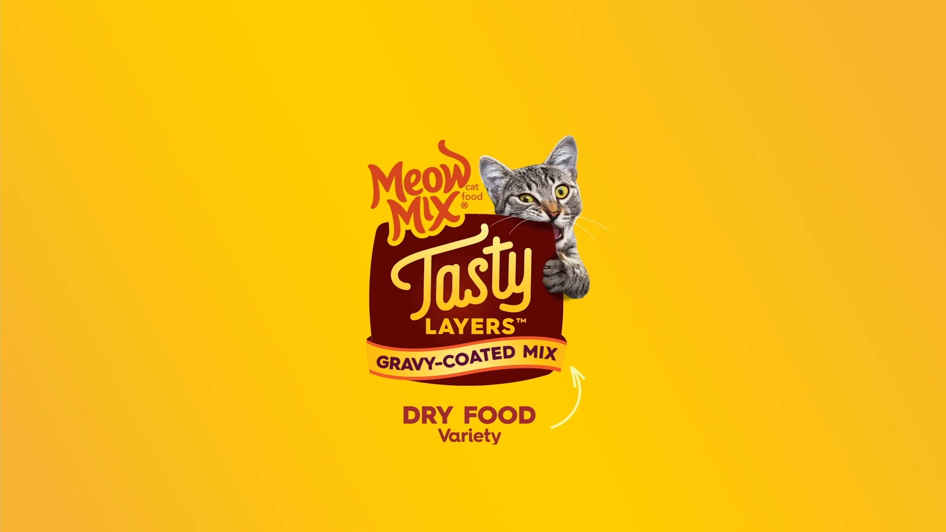 MEOW MIX Tasty Layers Beef Au Jus Flavor Coated in Savory Gravy