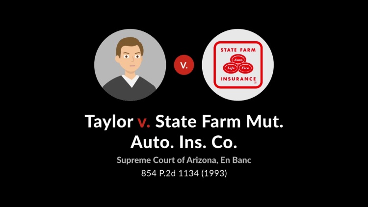 Taylor v. State Farm Mutual Automobile Insurance Co.