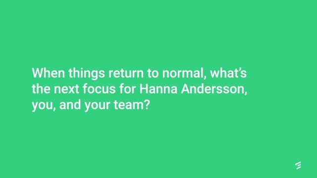 Hanna Andersson Enhances the Consumer Shopping Experience by