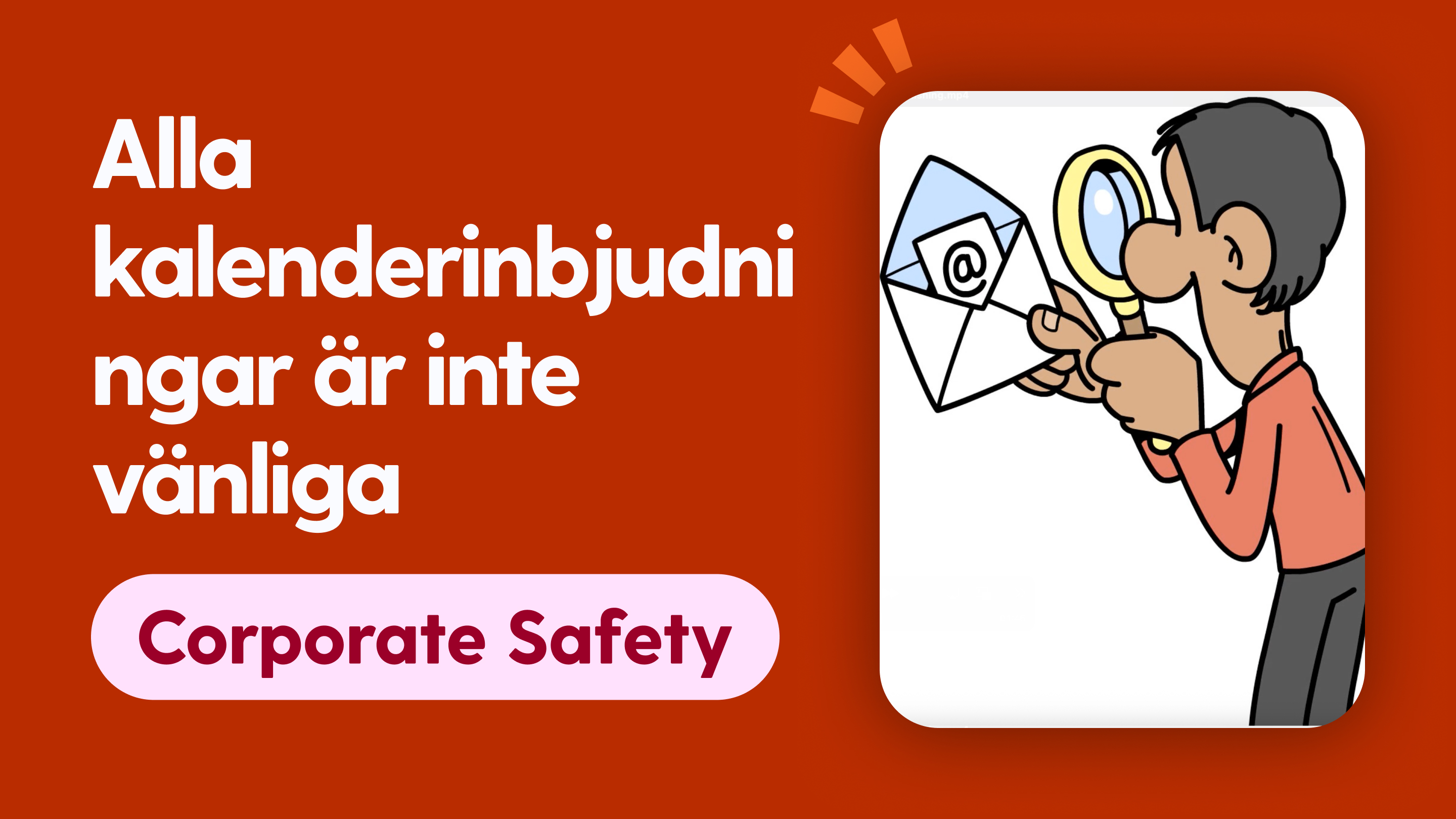 Alla kalenderinbjudningar är inte vänliga