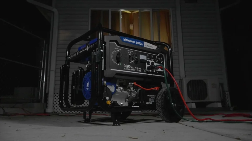 Powerhorse 9000 Watt Dual Fuel Generator - Electric | Tractorseats.com