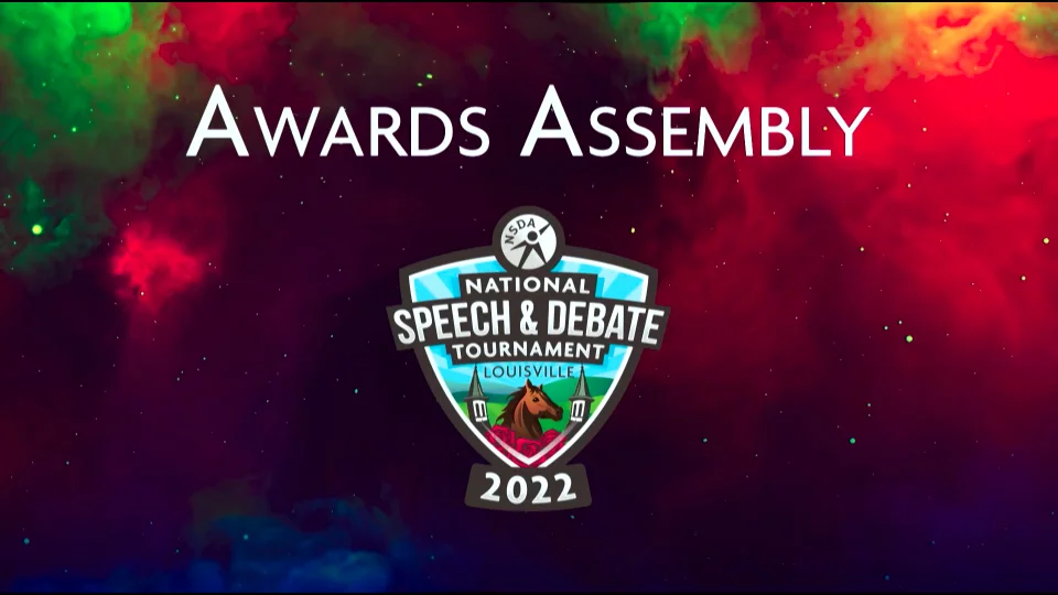 2022 National Speech & Debate Champions