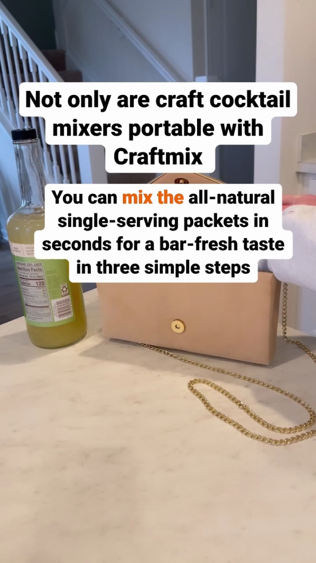 CraftMix Single-Serve Cocktail Mix (5 Options) - Be Made