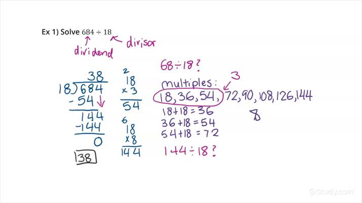 How to Divide a 3-Digit Number by a 2-Digit Number with No Remainder ...