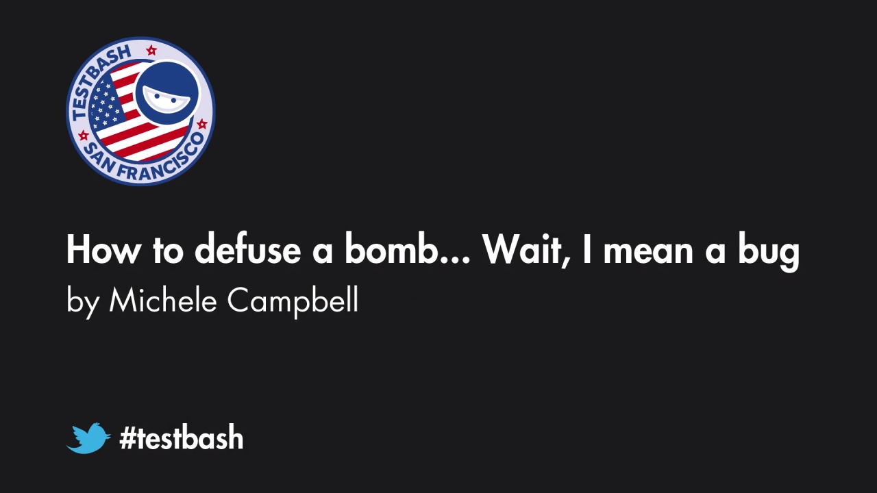 How to Defuse a Bomb... Wait, I Mean a Bug - Michele Campbell image