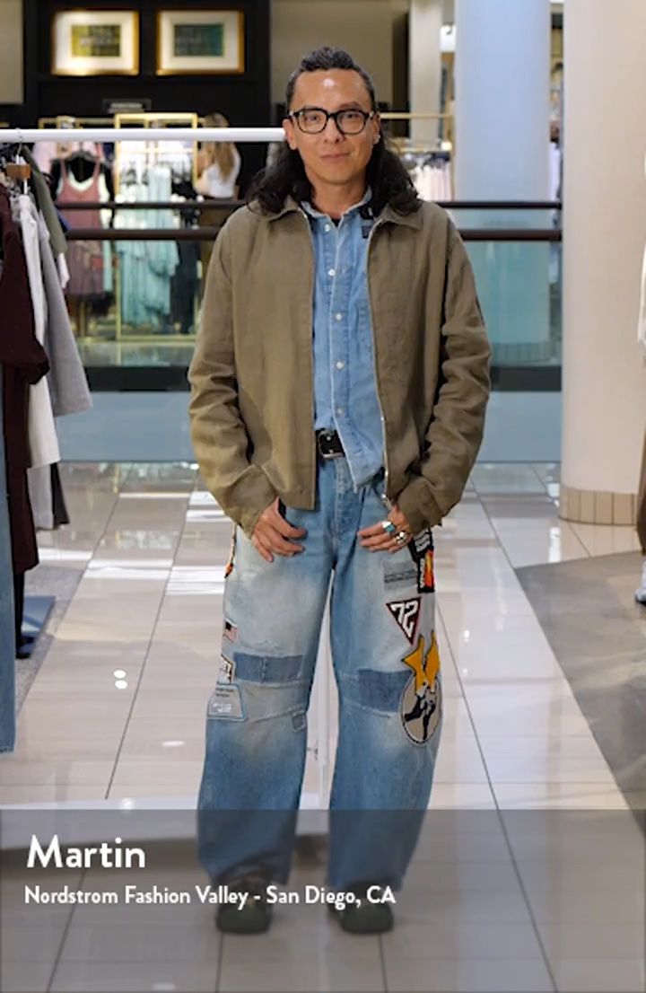 【希少】90s linen zip shirts jacket usa製 VINTAGE USA Olympics Jacket Men Large Blue Windbreaker Colorblock