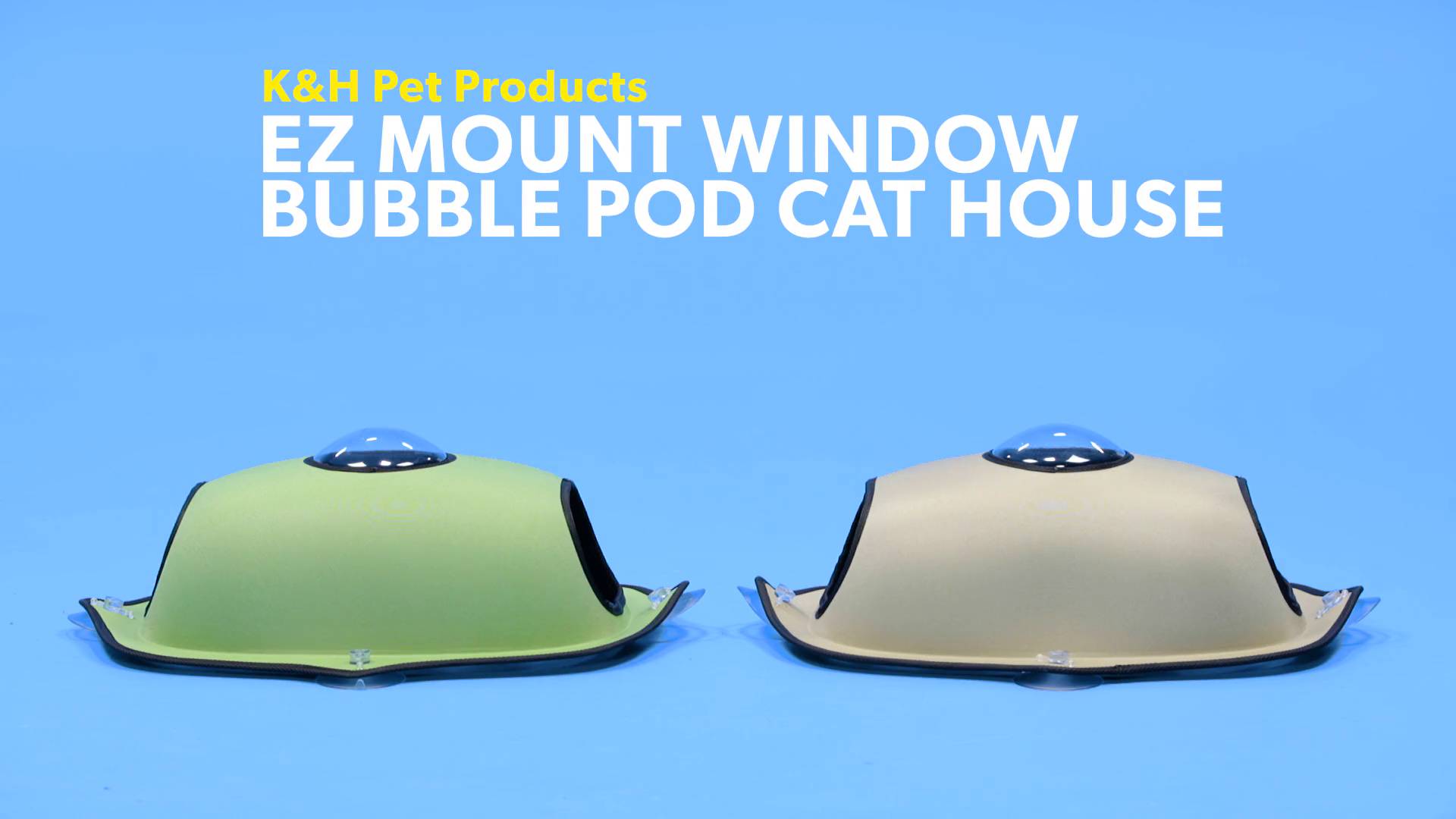 Window bubble outlet pod cat house