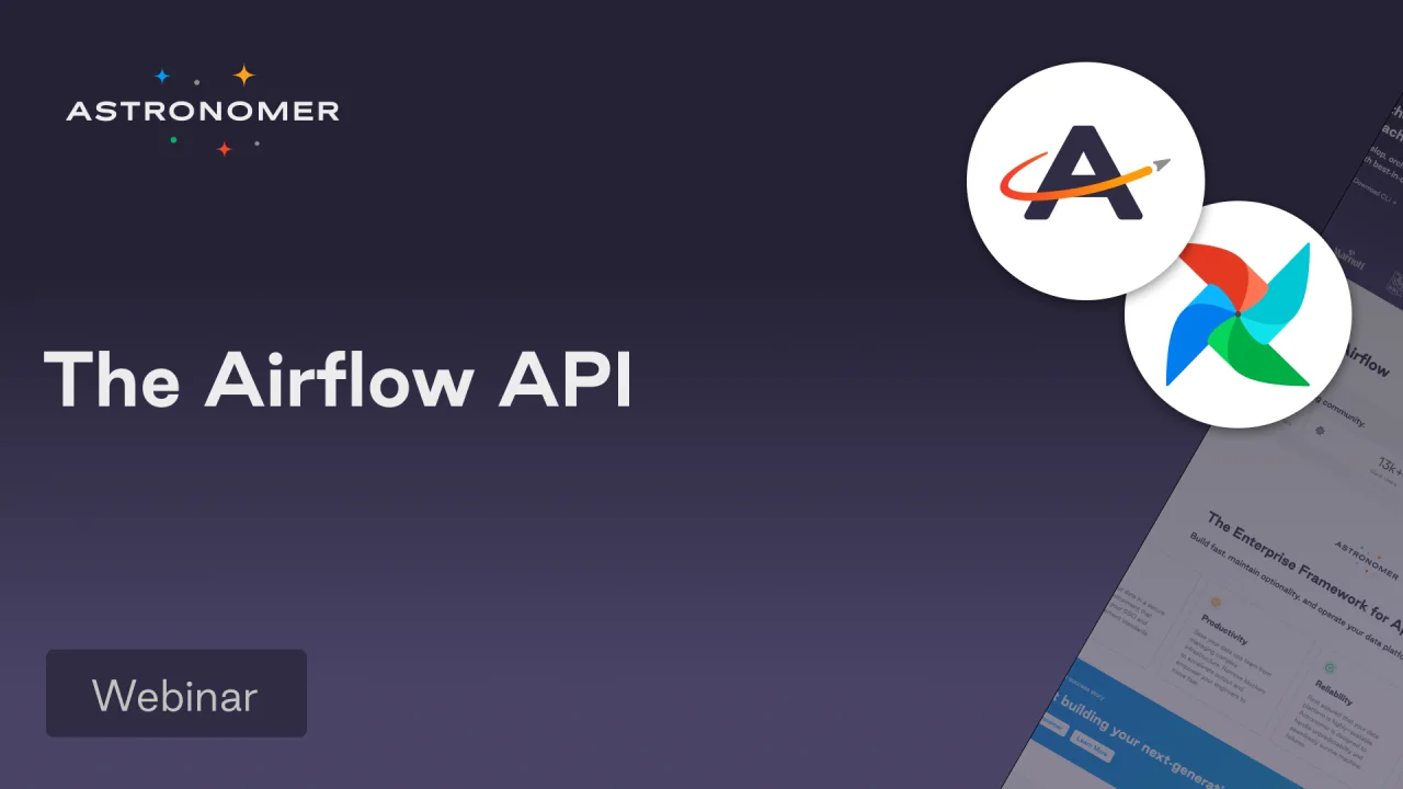 The Airflow API inar Video