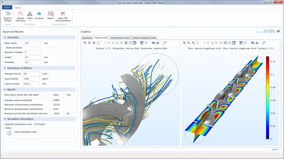 Multiphysics simulation software for cpg industry