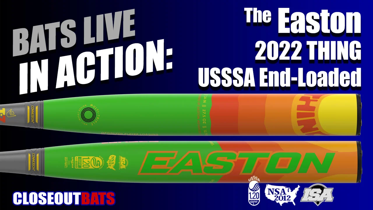 Easton Thing USSSA Loaded SP22THGL Slowpitch Softball Bat