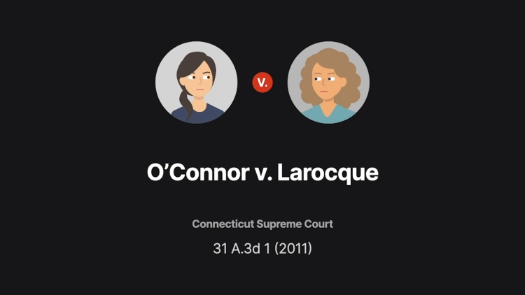 O'Connor v. Larocque