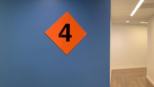 Military Fire Division Signs and Labels
