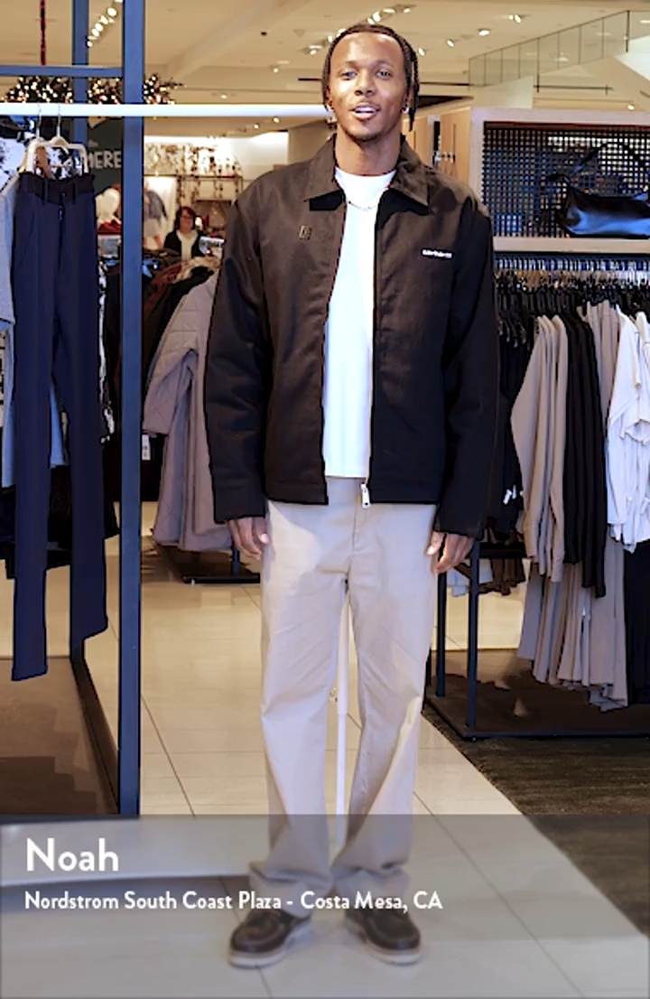 Carhartt Work In Progress Modular Script Embroidered Twill Jacket