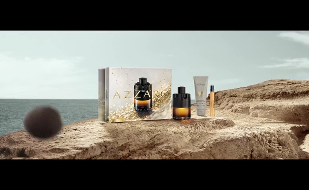 AZZARO Forever Wanted Elixir 3-Piece Gift Set for Him $220 Value