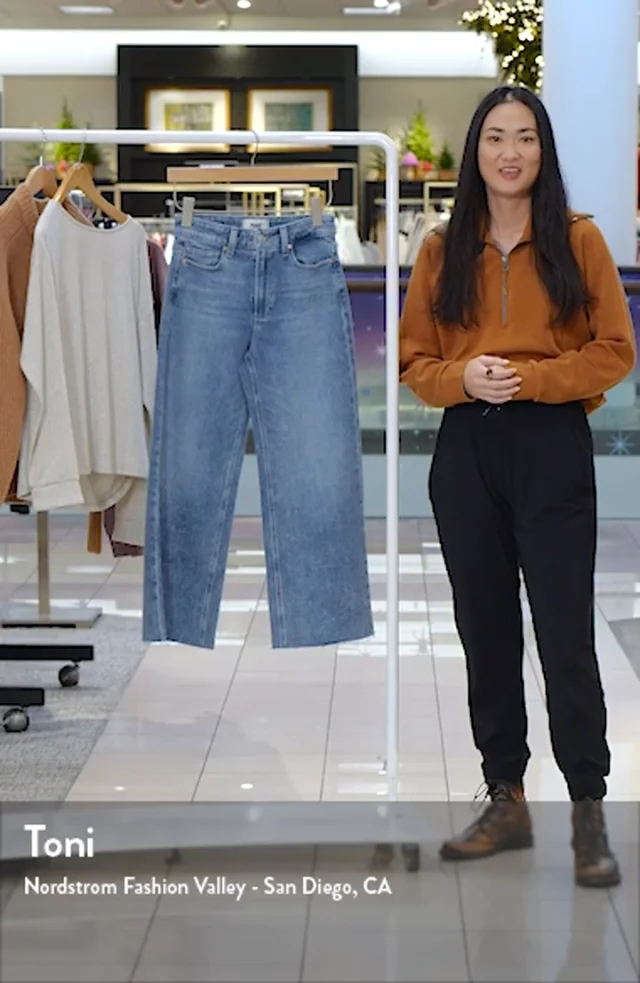 【PORTERNA】Number color wide jeans Portia Wide Leg Jean - Nyra - PAIGE
