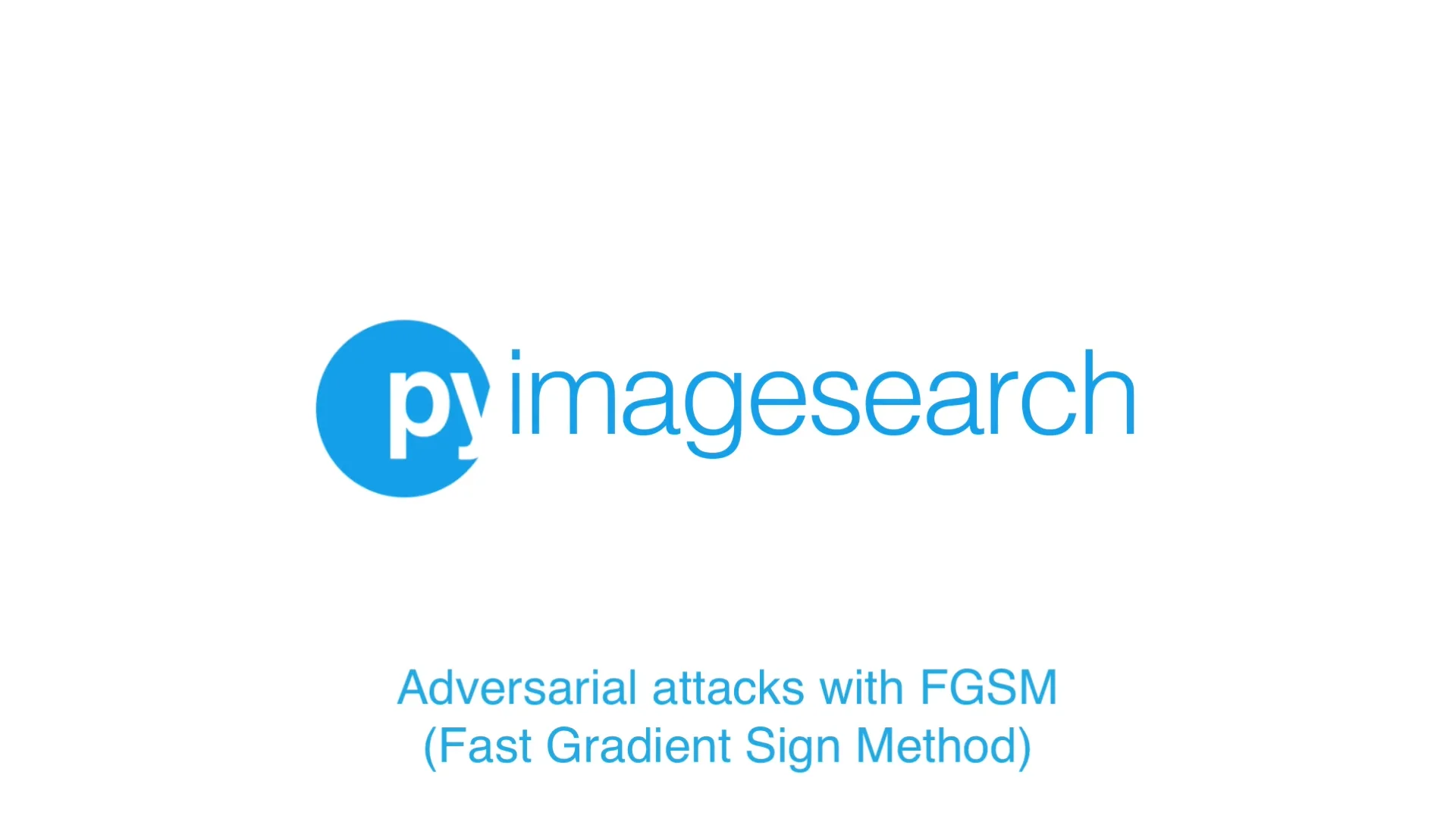 Adversarial attack with FGSM (Fast Gradient Sign Method)