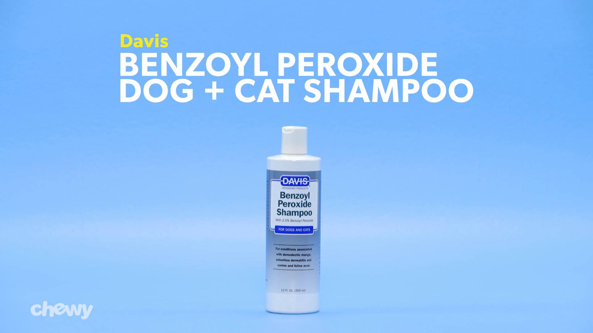 Davis benzoyl outlet peroxide pet shampoo