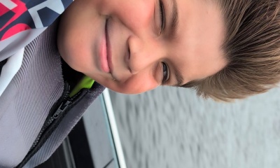 Best father son first time fishing trip together on a lake