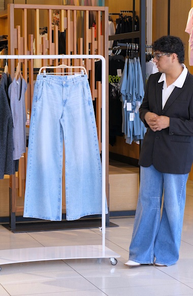 AG Posey Mid Rise Super Wide Leg Jeans | Nordstromrack