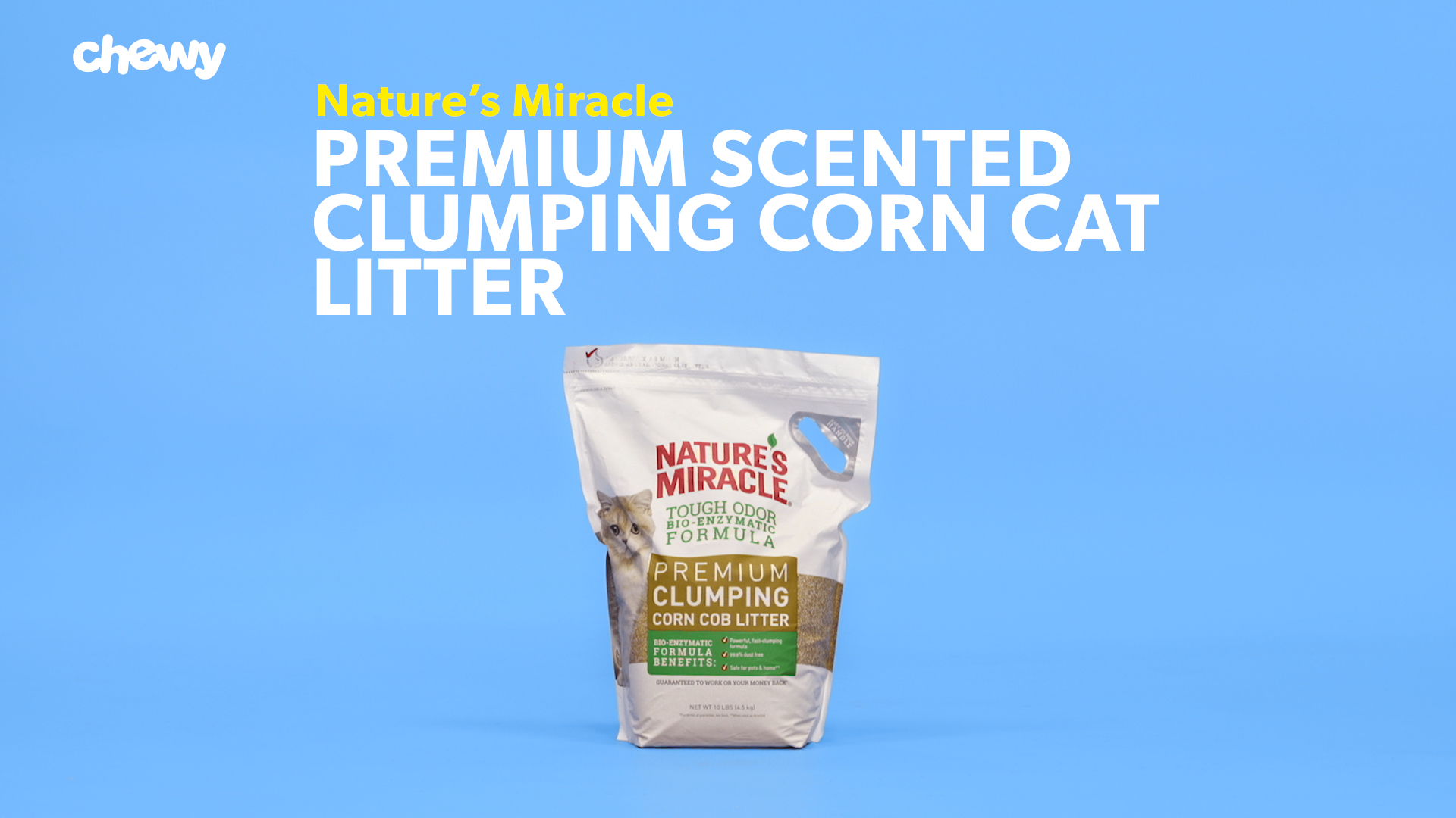 Nature's miracle premium outlet clumping litter