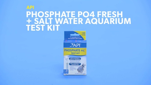 Api Phosphate Po4 Freshwater And Saltwater Aquarium Test Kit 150 Count