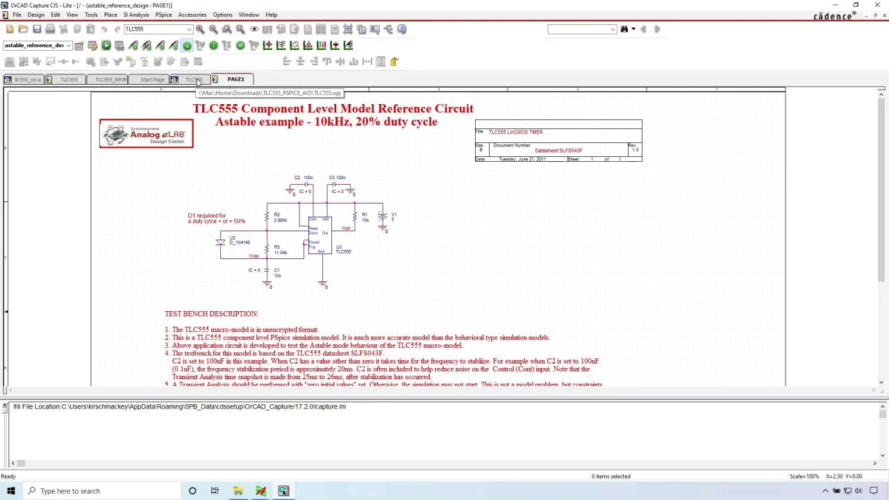 Orcad Tutorial for FE students