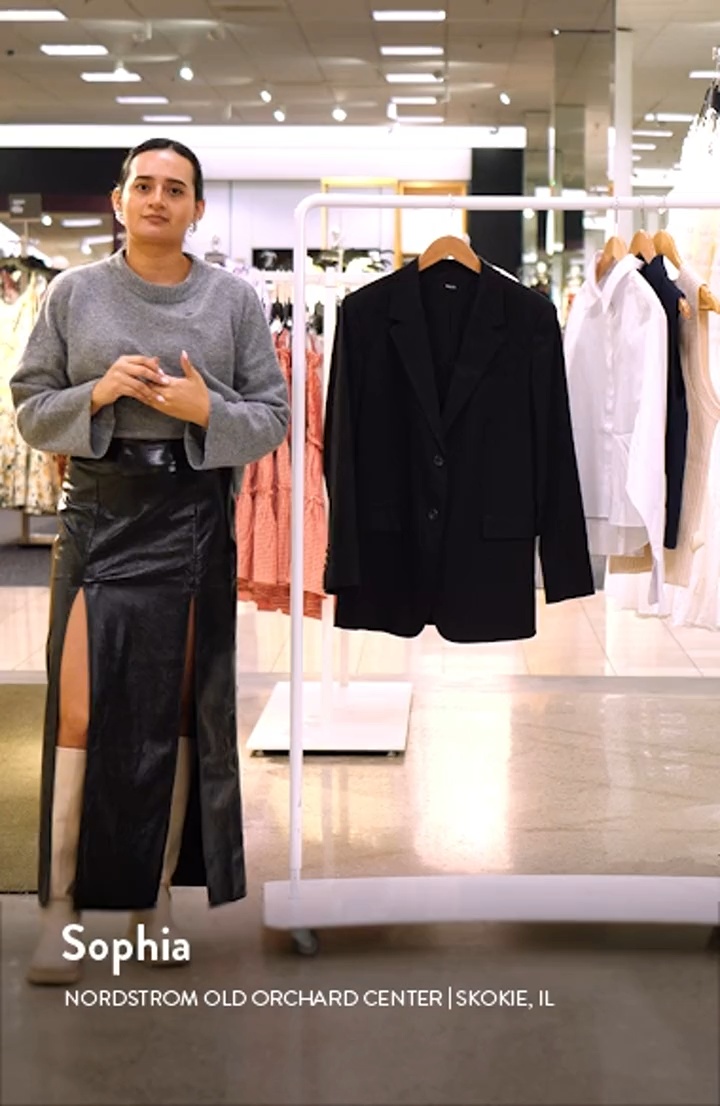 Theory Linen Blend Blazer | Nordstrom