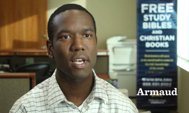 From Bible Recipient to BfA Intern—Armaud’s Story 