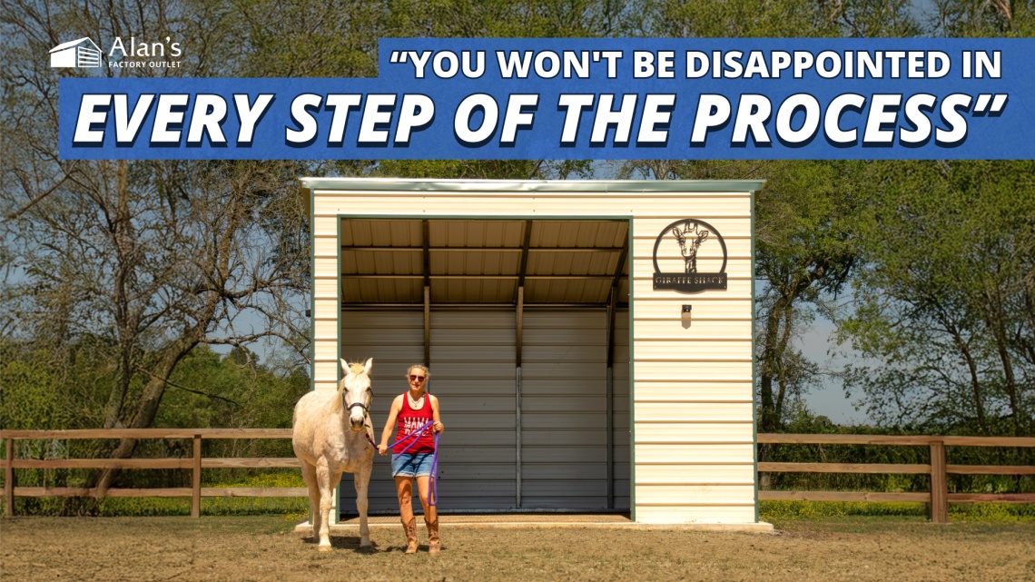 Video thumbnail for 12x16 - Lean to Carport - Jennifer